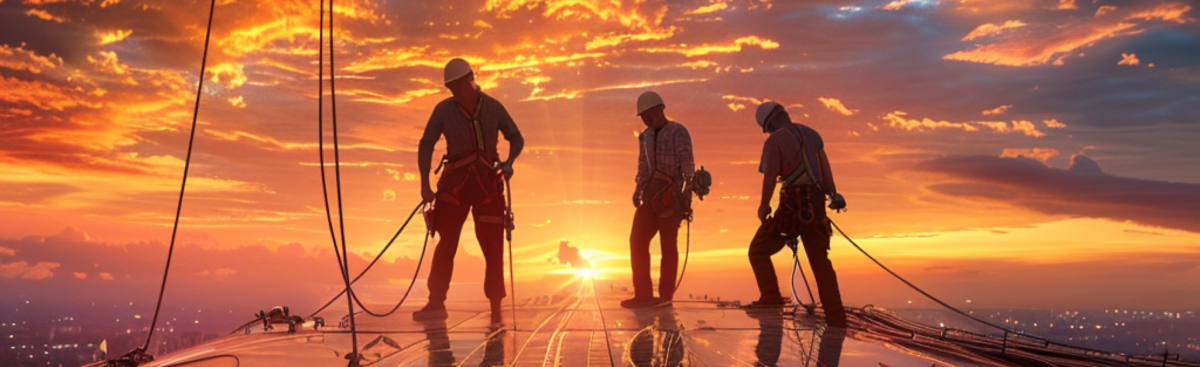 Header de la page Service du site Astrali, spécialiste de la maintenance des toitures en Ile-de-France