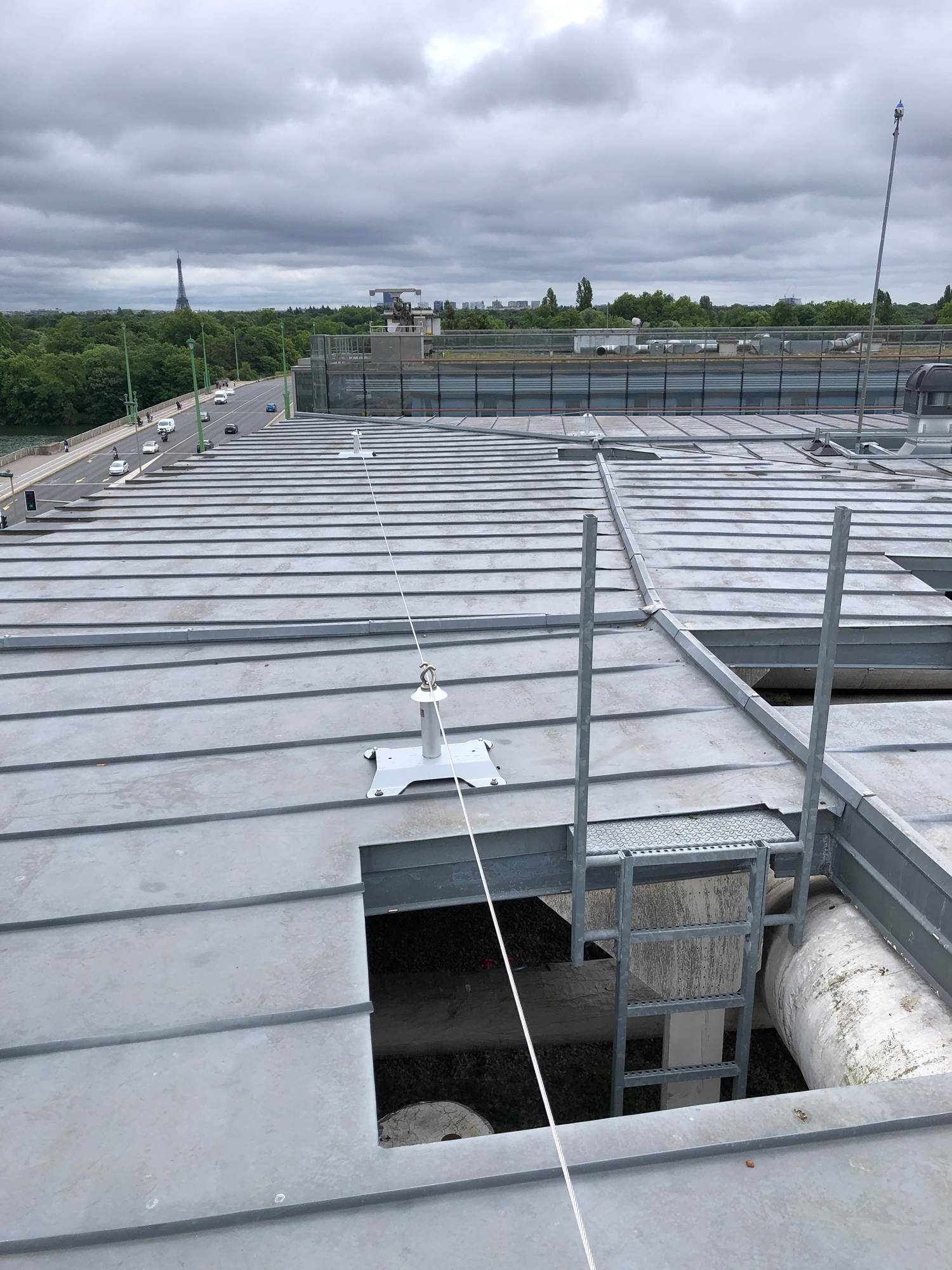 Maintenance de toiture par les équipes d'Astrali