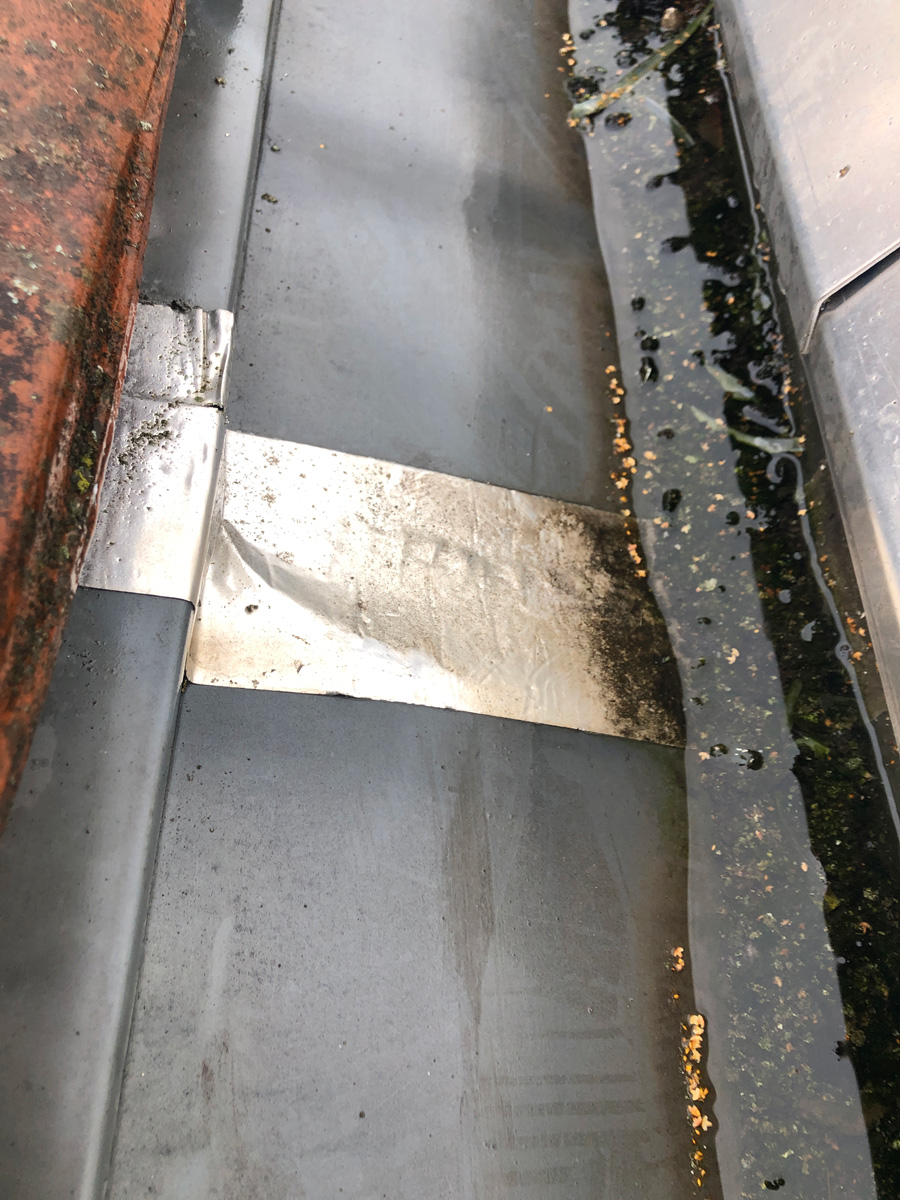 Modification des évacuations d'eau fluviales par les équipe d'Astrali - IDF