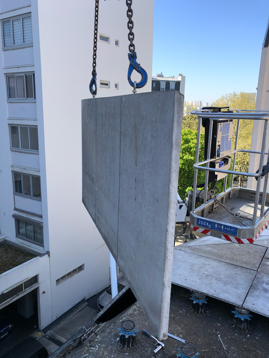 TRAITEMEMENT D’INFILTRATIONS SOUS DALLES BETON par Astrali