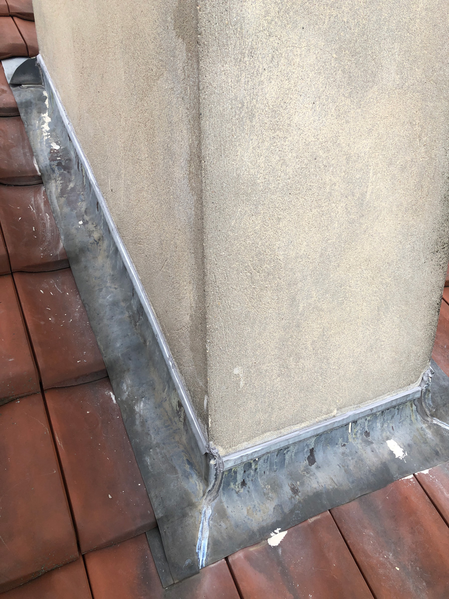 Modification des évacuations d'eau fluviales par les équipe d'Astrali - IDF